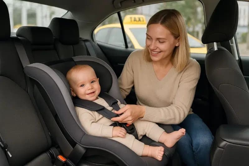 Taxi With Baby Seat